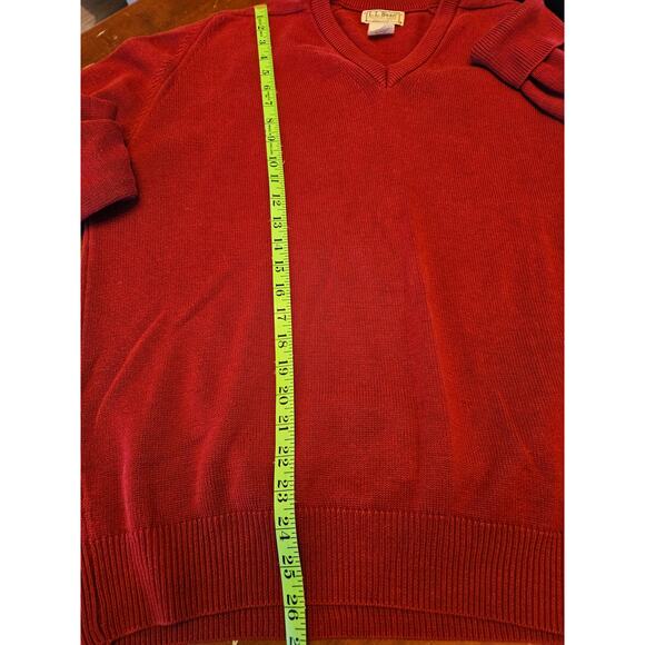 Vintage LL Bean Mens cotton pullover sweater - size large made in USA - Picture 5 of 5